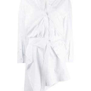 Alexander Wang off-the-shoulder asymmetric shirt d